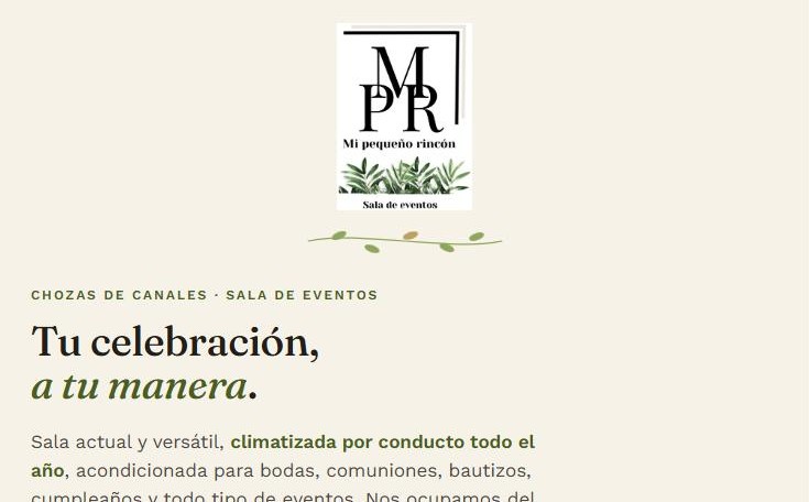 Web de Mi Pequeño Rincón
